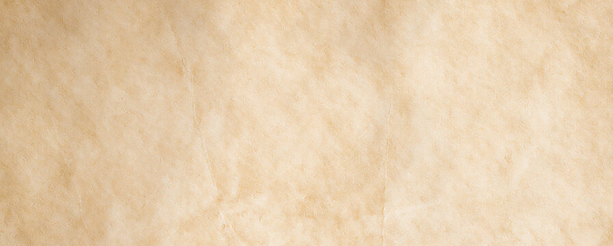 Texture di pergamena, vecchia carta formato banner