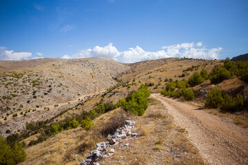 Brac island landscape