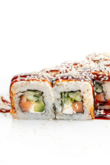 rolls on a white background