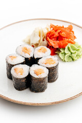 rolls on a white background