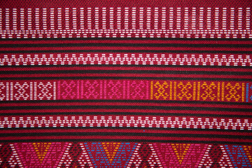close-up photo of fabric local identity beautiful background image