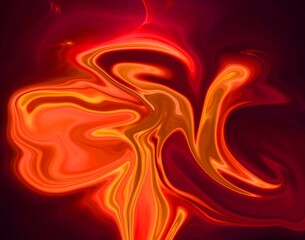 Hand Painted Background With Mixed Liquid Paints. Abstract Fluid Acrylic Painting. Marbled Colurful Abstract Background. Liquid Marble Pattern.
