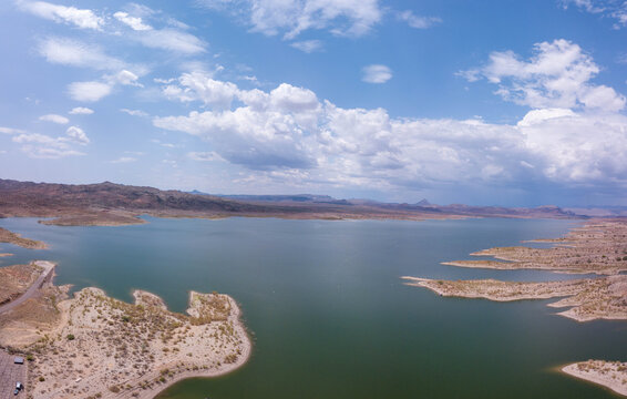 Bill Williams River In Alamo State Park, Arizona