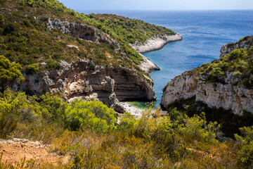 Stiniva cove, Vis island, Croatia
