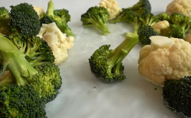 Healthy and vitamin-rich broccoli