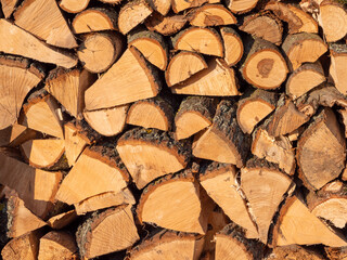 Muster Hintergrund von Brennholz