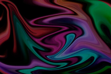 Multi Colored Blurred Background Artistic Pattern Abstract Wave Ink For Graphics