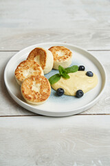 Cottage cheese pancakes