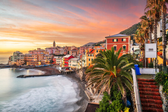 Bogliasco, Genoa, Italy on the Mediterranean Sea