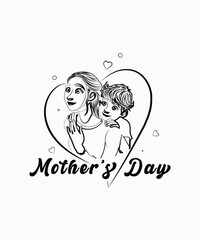 Mother's Day T-shirt Design