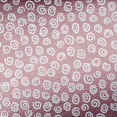 Fototapeta premium Modern pink leather background with pattern. Sparkle material backdrop