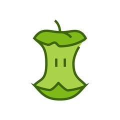 Recyclable Organic icon. Garbage recycle vector illustration.