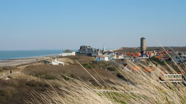 Domburg, Netherlands, View from the dunes