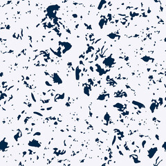 Blue spots on white background pattern. 