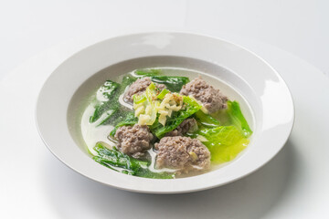 Chinese specialties, Chinese cabbage, meatballs