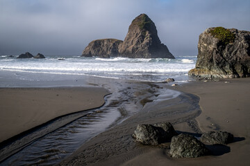 Whales Head Beach, Oregon, ocean, sand, beach, landscape