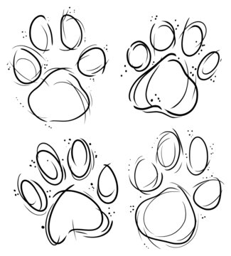 Cat Paw Outline Images – Browse 33,429 Stock Photos, Vectors, and Video |  Adobe Stock