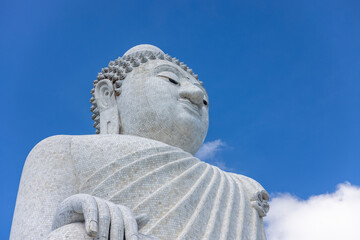 Phuket big Buddha a holy place most important and revered landmarks. Phuket island © TripleP Studio