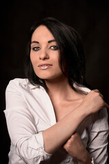 Fototapeta premium Young sexy Business woman