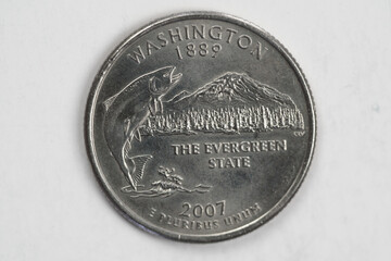 Washington US Quarter Dollar Coin