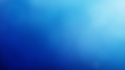 Abstract blue halftone pattern on blurred blue color gradient background. 4k resolution. Dotted pattern for template, brochure, business card, web page etc.