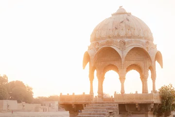 Türaufkleber Melone Taj Mahal Agra Land