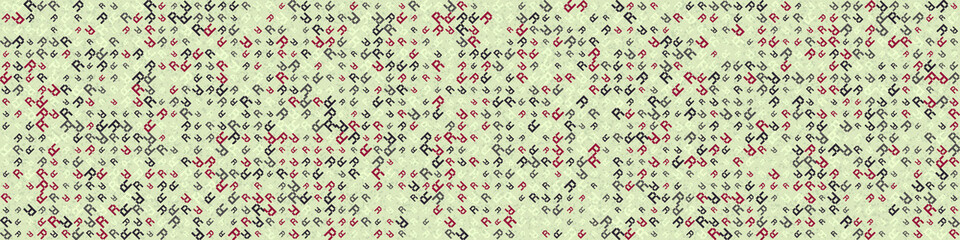 Abstract Geometric Pattern generative computational art illustration