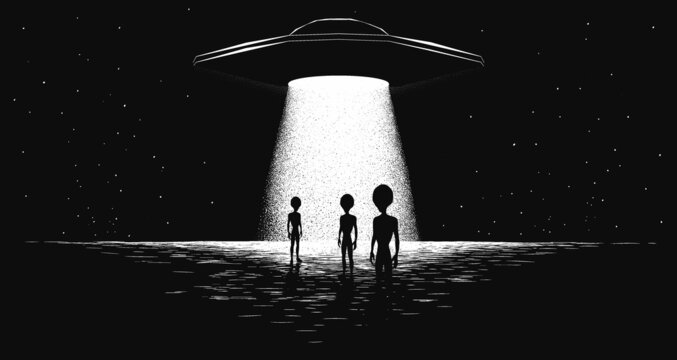 arrival of aliens to planet