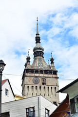 The clock tower in the citadel of Sighisoara 95