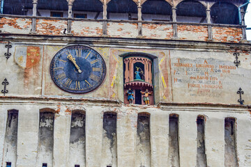 The clock tower in the citadel of Sighisoara 92