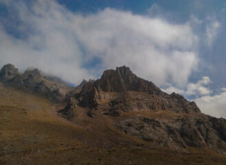 Kazakhstan. Northern Tien Shan. photograph of mountain ranges in general