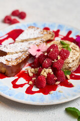 Raspberry Cake for holidays