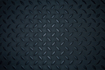 A floor pattern diamond plate metal steel background seamless texture - obrazy, fototapety, plakaty