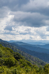 Obraz premium Landscape from the Blue Ridge Parkway