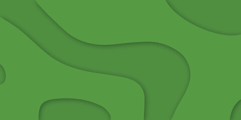 Modern green background abstract paper art style.Vector illustration.
