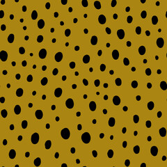 Abstract modern leopard seamless pattern. Animals trendy background. Color decorative vector stock illustration for print, card, postcard, fabric, textile. Modern ornament of stylized skin