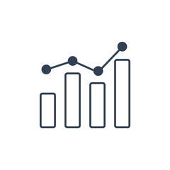 statistics icons  symbol vector elements for infographic web