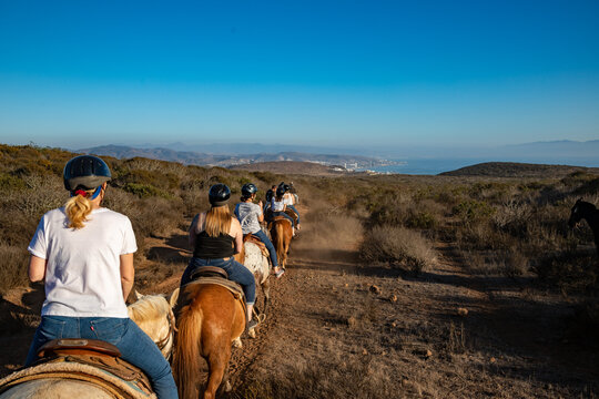 Horseback riding in Ensenada, Mexico