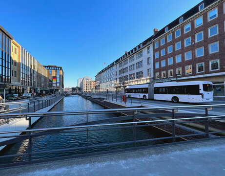 Kiel Holstenfleet neuer Kanal in der Innenstadt 