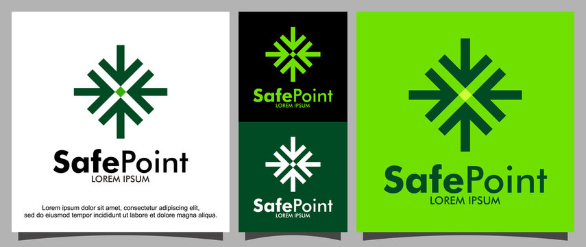 Safe Point Of Gathering Logo Template