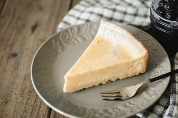 チーズケーキ　ベイクドチーズケーキ　スイーツ