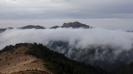 Clouds Over CIucas Mountains, Romania