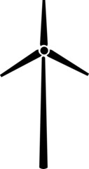  Windmill. Icon Vector on white background..eps