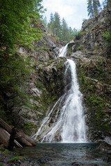 Fototapeta na wymiar Westcoast waterfall