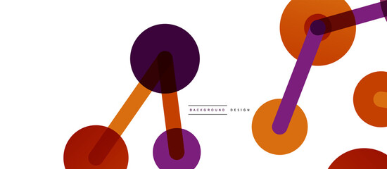 Network concept abstract background. Dots connection. Big data idea. Business template for wallpaper, banner, background or landing
