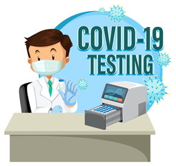 Covid 19 testing with antigen test kit