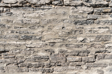 Old Restored Stone Masonry Wall Backdrop