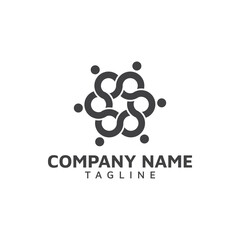 Simple and Modern abstract logo design   