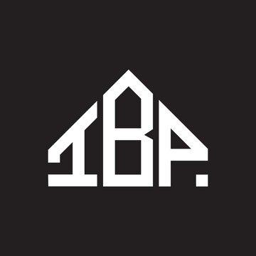 IBP letter logo design on Black background. IBP creative initials letter logo concept. IBP letter design. 