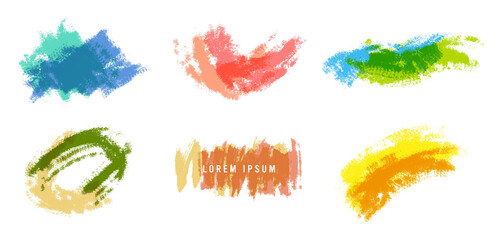 Fototapeta premium vector brush stroke backgrounds